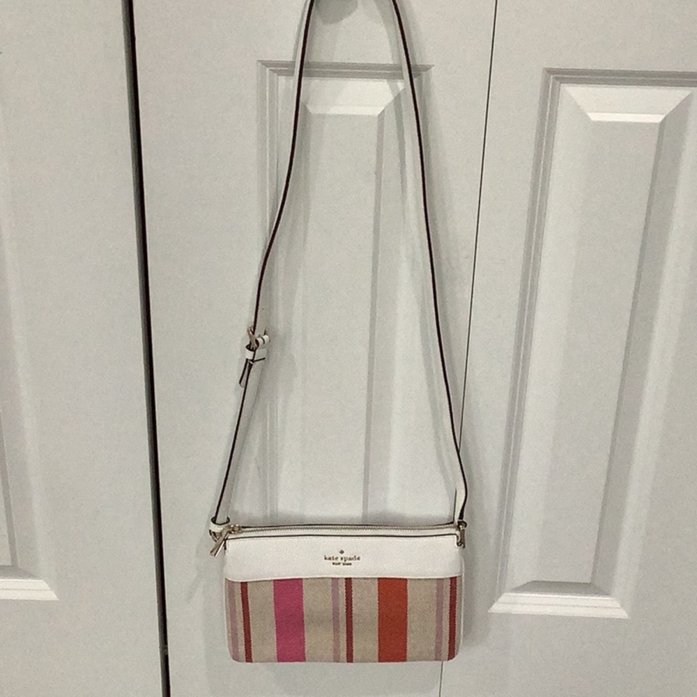 Clean Out My Closet Sale! Kate Spade Leila Crossbody Summer Colors!
